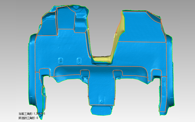 三維掃描儀快速掃描汽車座套、腳墊.jpg